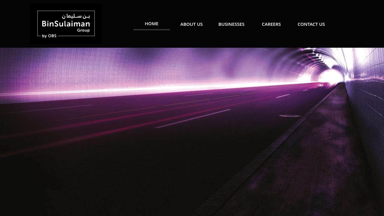 OBS Group website homepage