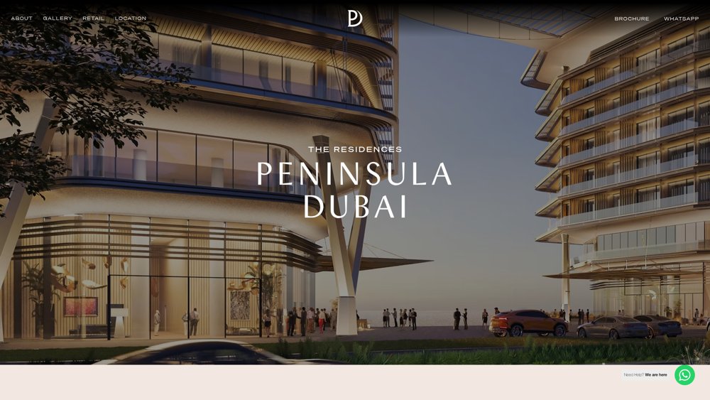 The Peninsula website homepage